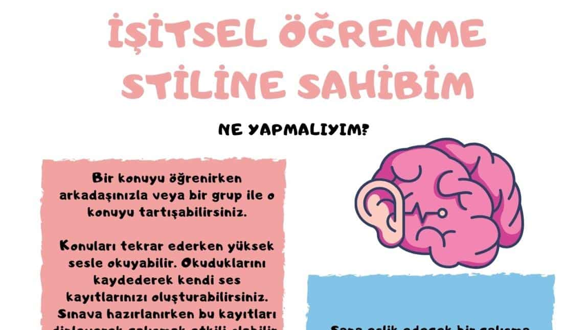 ÖĞRENME STİLLERİ TESTİ UYGULANDI